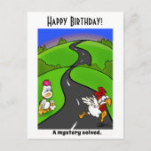 Een mysterie opgelost briefkaart (Voorkant)