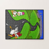 Een mysterie opgelost legpuzzel (Horizontaal)