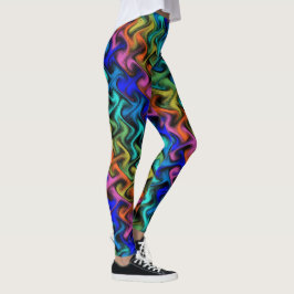 Een mystieke abstractie leggings