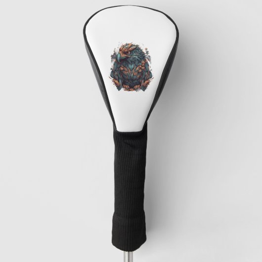 Een mystieke adelaar golfheadcover (Voorkant)