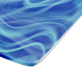 Een mystieke blauwe mist snijplank (Hoek)