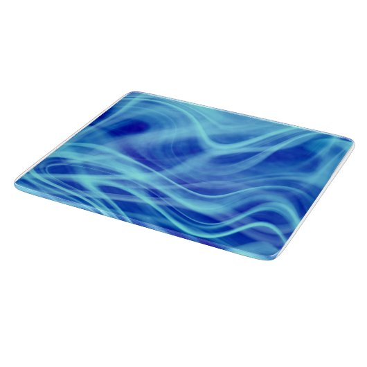 Een mystieke blauwe mist snijplank (Hoek)