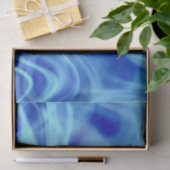 Een mystieke blauwe mist tissuepapier (Geschenk)