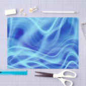 Een mystieke blauwe mist tissuepapier (Craft)