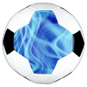 Een mystieke blauwe mist voetbal (Gedraaid)