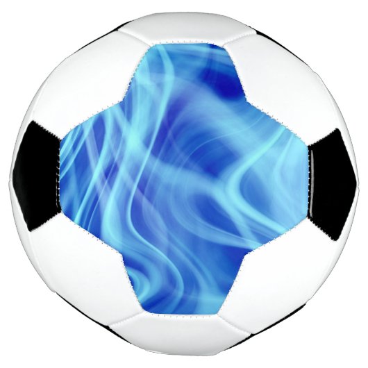 Een mystieke blauwe mist voetbal (Gedraaid)