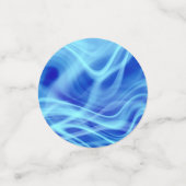 Een mystieke blauwe nevel  confetti (Kleine voorkant)