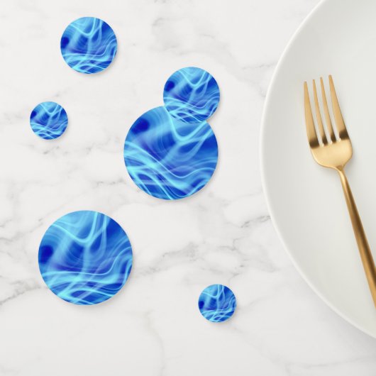 Een mystieke blauwe nevel  confetti (Groep)