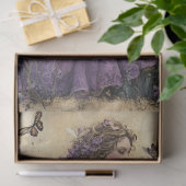 Een mystieke Lavendel Sprookjesserie Ontwerp #10 Tissuepapier (Geschenk)