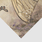 Een mystieke Lavendel Sprookjesserie Ontwerp #10 Tissuepapier (Detail)