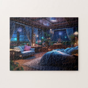 Een mystieke ontsnapping onder de sterren legpuzzel