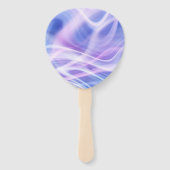 Een mystieke pastelnevel handwaaier (Voorkant)