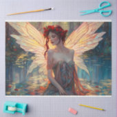 Een mystieke reeks elfenontwerpen 9 tissuepapier (Craft)