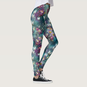 Een mystieke vlinder serie ontwerp 11 leggings