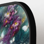 Een mystieke vlinder serie ontwerp 11 pickleball paddle (Links Detail)