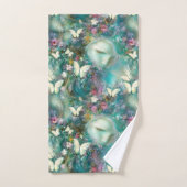 Een mystieke vlinder serie ontwerp 3 bad handdoek (Handdoek)