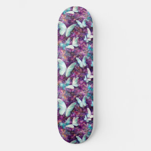Een mystieke vlinder serie ontwerp 7 persoonlijk skateboard