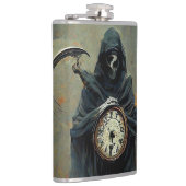 Een mystieke wijze heupfles (Rechts)