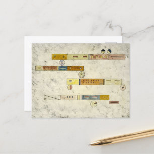 Een na de ander door Wassily Kandinsky Feestdagenkaart