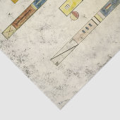 Een na de ander door Wassily Kandinsky Tissuepapier (Detail)