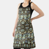 Een naadloos decoratief  ontwerp met een gaas op g schort (Insitu)