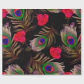 Een naadloos decoratief patroon met prachtige wate cadeaupapier (Vlak)