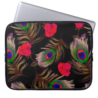 Een naadloos decoratief patroon met prachtige wate laptop sleeve