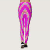 Een  naadloze "Ratti_Creative_Arts" Leggings (Achterkant)