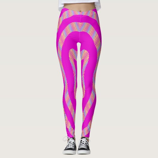 Een  naadloze "Ratti_Creative_Arts" Leggings (Voorkant)
