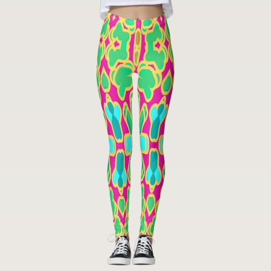 Een  naadloze "Ratti_Creative_Arts" Leggings (Voorkant)