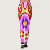 Een  naadloze "Ratti_Creative_Arts" Leggings (Achterkant)