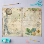 Een naaien Junk Journal Series Design #10 Tissuepapier (Craft)