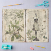 Een naaien Junk Journal Series Design #11 Tissuepapier (Craft)