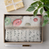 Een naaien Junk Journal Series Design #14 Tissuepapier (Geschenk)