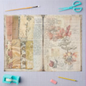 Een naaien Junk Journal Series Design #3 Tissuepapier (Craft)