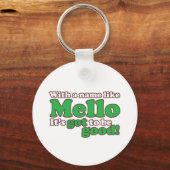 Een naam als Mello Sleutelhanger (Voorkant)