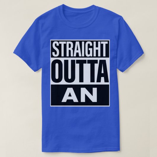 Een naam direct uit een t-shirt (Design voorkant)