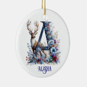 Een naam kerst ornament (Rechts)