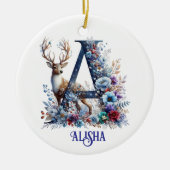 Een naam kerst ornament (Voorkant)