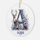 Een naam kerst ornament (Links)