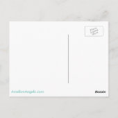 Een naam toevoegen | Guardian Angel met Child Briefkaart (Achterkant)