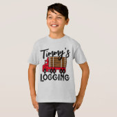 Een naamregistratie invoegen t-shirt (Voorkant volledig)