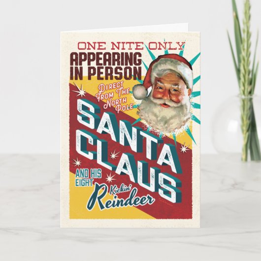 Een nacht alleen Sinterklaas Kerst Kaarten (Voorkant)