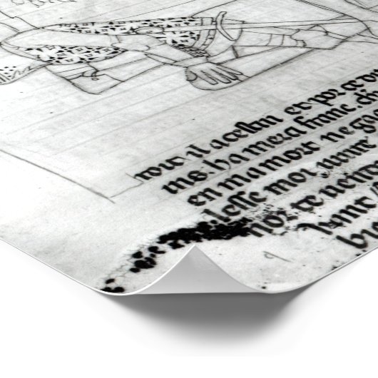 Een nacht bewapenen op een slagveld poster (Hoek)