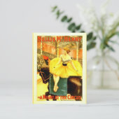 Een nacht bij de Circus Briefkaart (Staand voorkant)