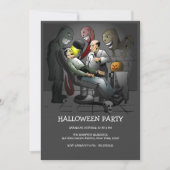 Een nacht bij de tandarts kaart (Voorkant)