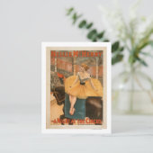 Een nacht bij het Poster van het theatrisch Spel v Briefkaart (Staand voorkant)