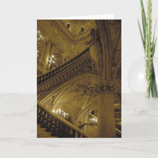 Een nacht bij Opera II Kaart (Voorkant)