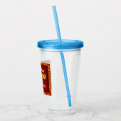 Een nacht in Broadway Acryl Drinkbeker (Links)