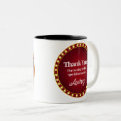 Een nacht in Broadway Favor Tweekleurige Koffiemok (Voorkant rechts)